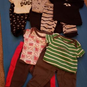 3 mo boy 2pc outfits